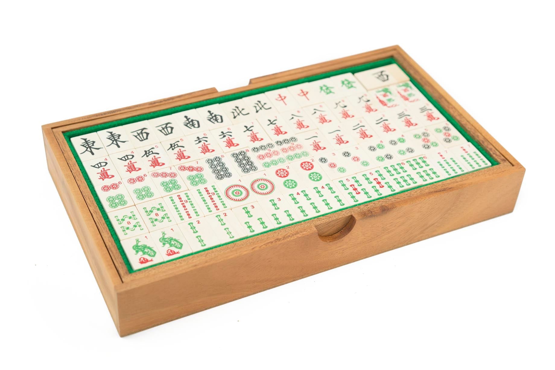 Wooden Mahjong Board Game – Kubiya Games